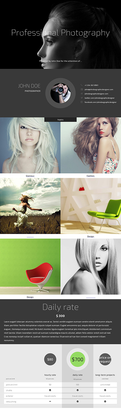 image preview of business proposal 'Art sample'